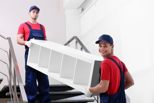 Loading items safely into a hire van