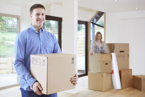 Professional local movers handling access challenges in Hire