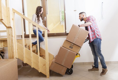 Local removals vehicle and moving equipment for Hire home moves