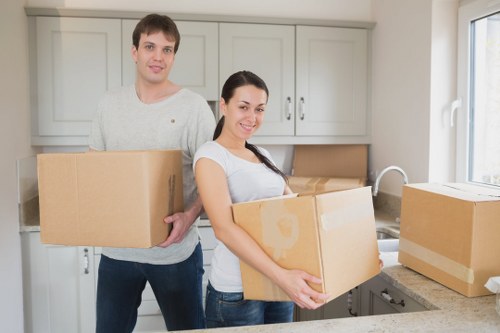 Local removals van service for properties with parking challenges